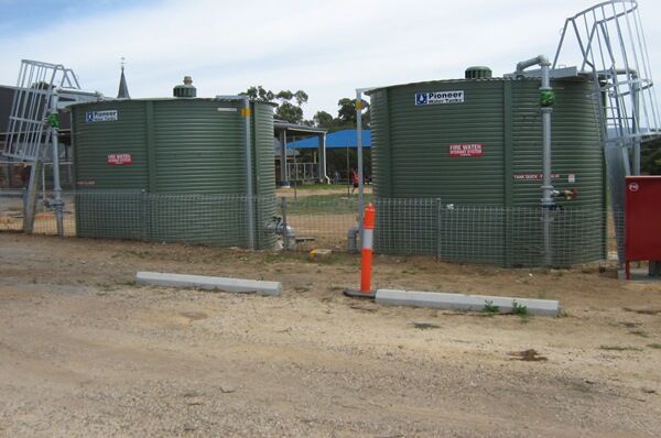 Fire Tanks - STS Civil Ballarat