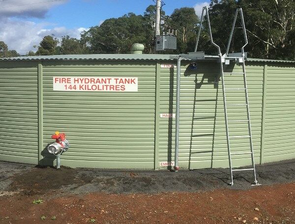 Fire Tanks - STS Civil Ballarat