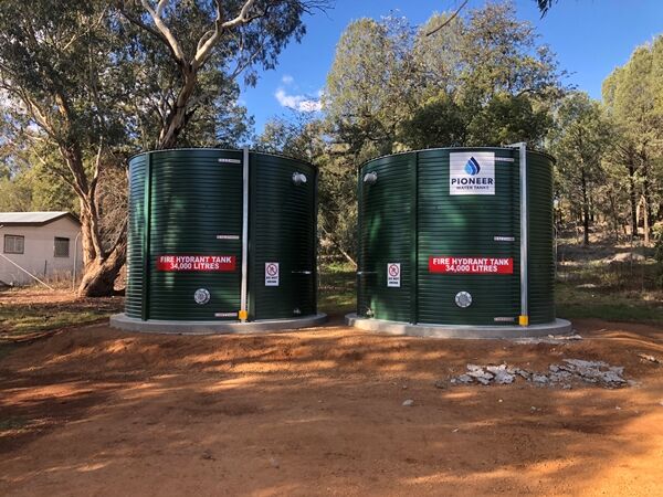 Fire Tanks - STS Civil Ballarat