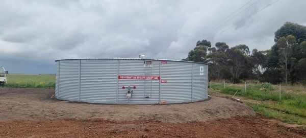 Fire Tanks - STS Civil Ballarat