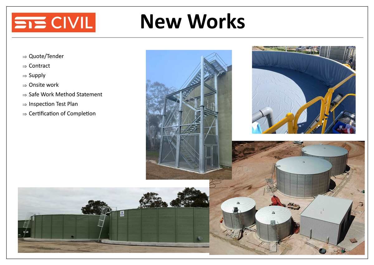 New Works - STS Civil Ballarat