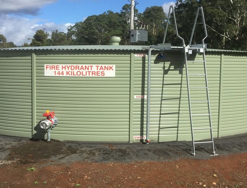 Pioneer Fire Tanks - STS Civil Ballarat