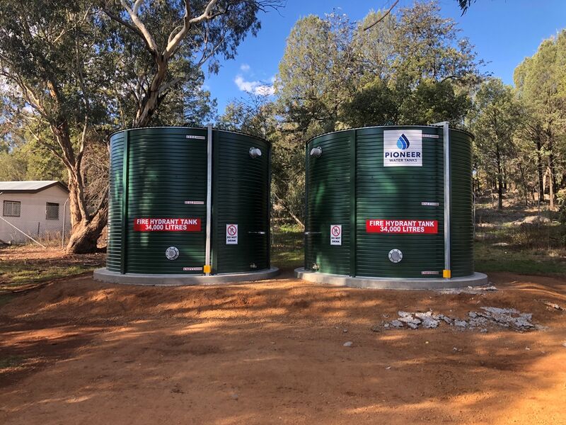 Pioneer Fire Tanks - STS Civil Ballarat