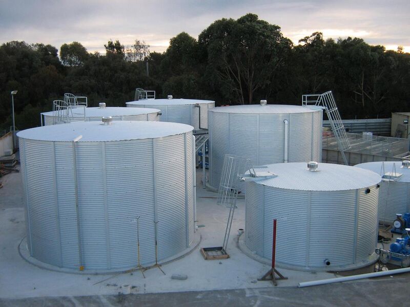 Pioneer Water Tanks Gallery - STS Civil Ballarat