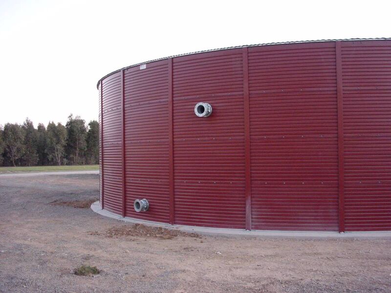 Pioneer Water Tanks Gallery - STS Civil Ballarat