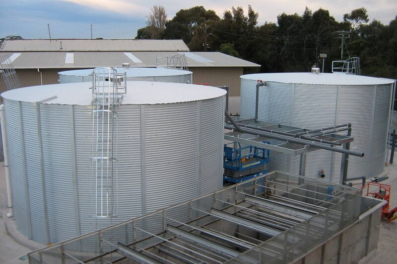 Pioneer Water Tanks Gallery - STS Civil Ballarat